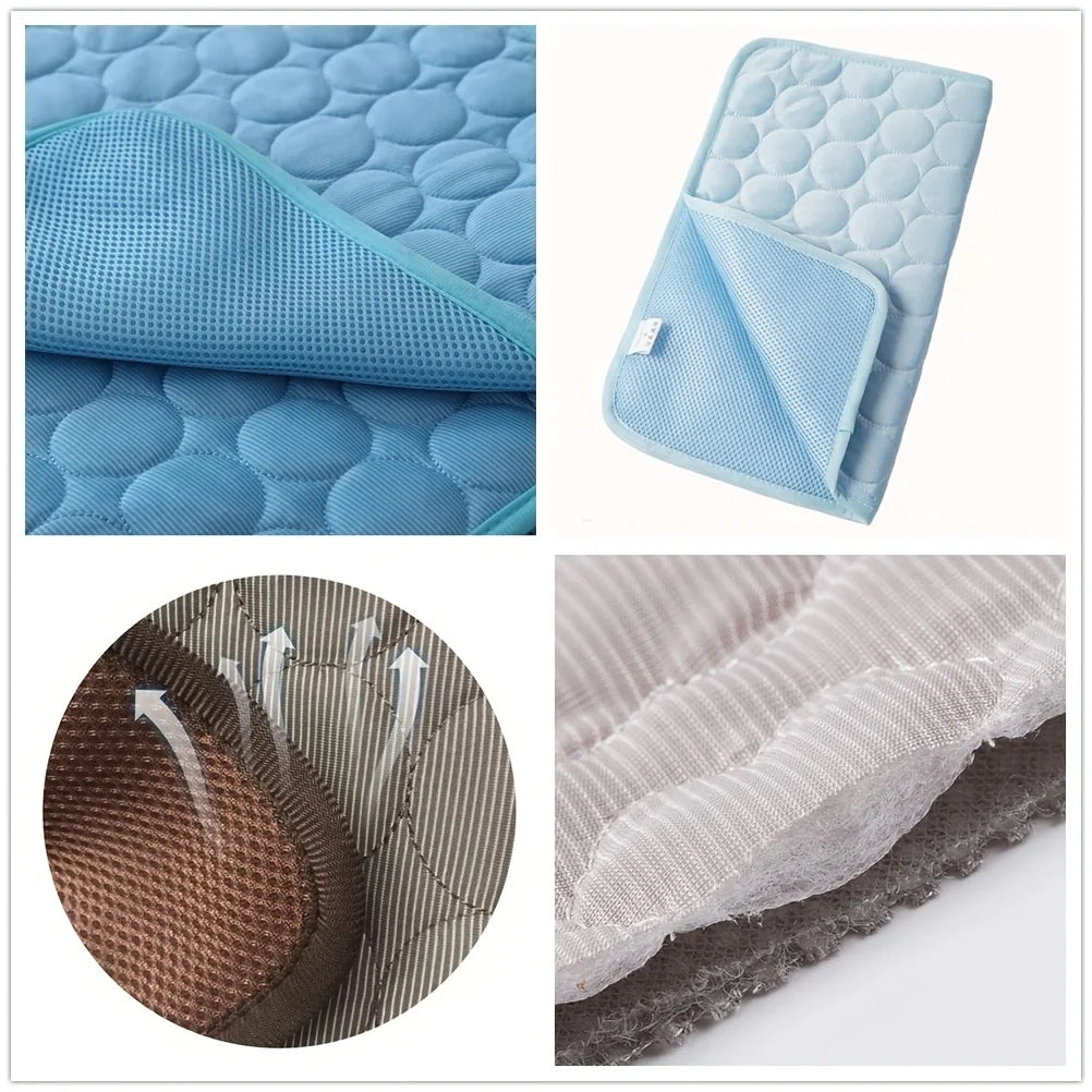 Self-Cooling Pet Mat for Dogs & Cats | Summer Cooling Bed