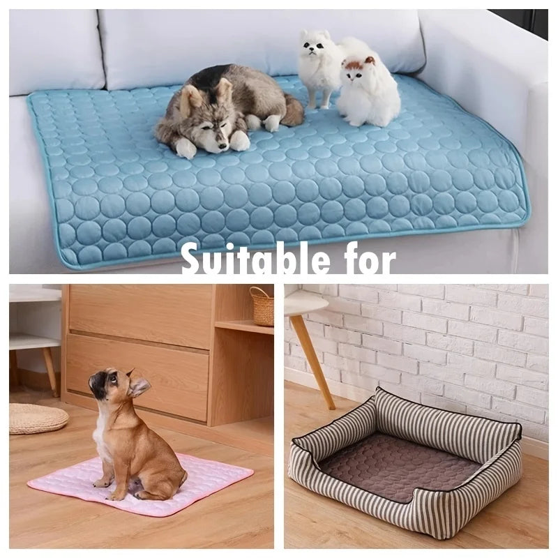 Self-Cooling Pet Mat for Dogs & Cats | Summer Cooling Bed