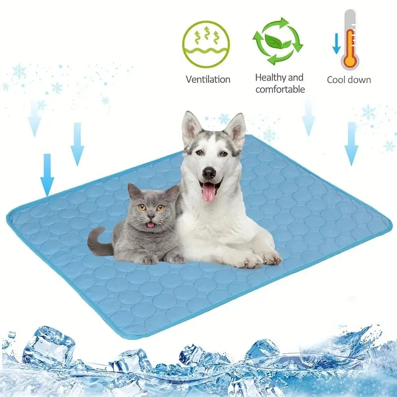 Self-Cooling Pet Mat for Dogs & Cats | Summer Cooling Bed