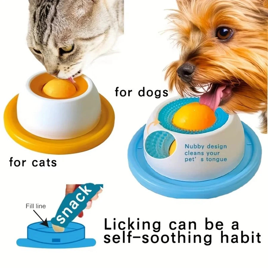 Interactive Dog Lick Toy & Slow Feeder
