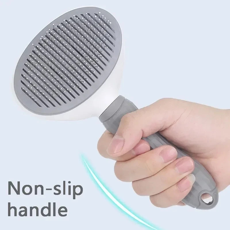 Premium Self-Cleaning Pet Brush