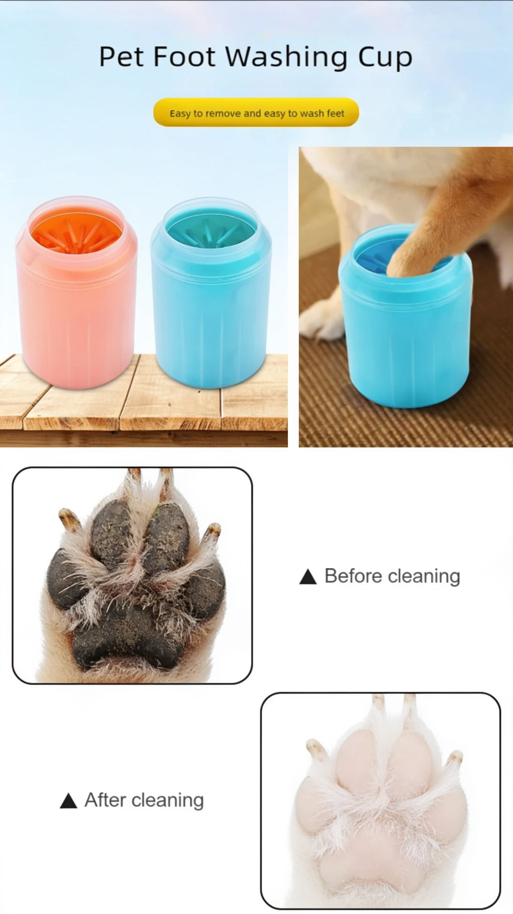 Paw Cleaning Cup